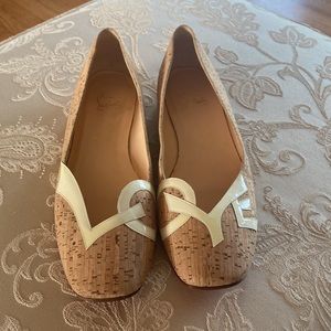 Christian Louboutin Love Flats Cork